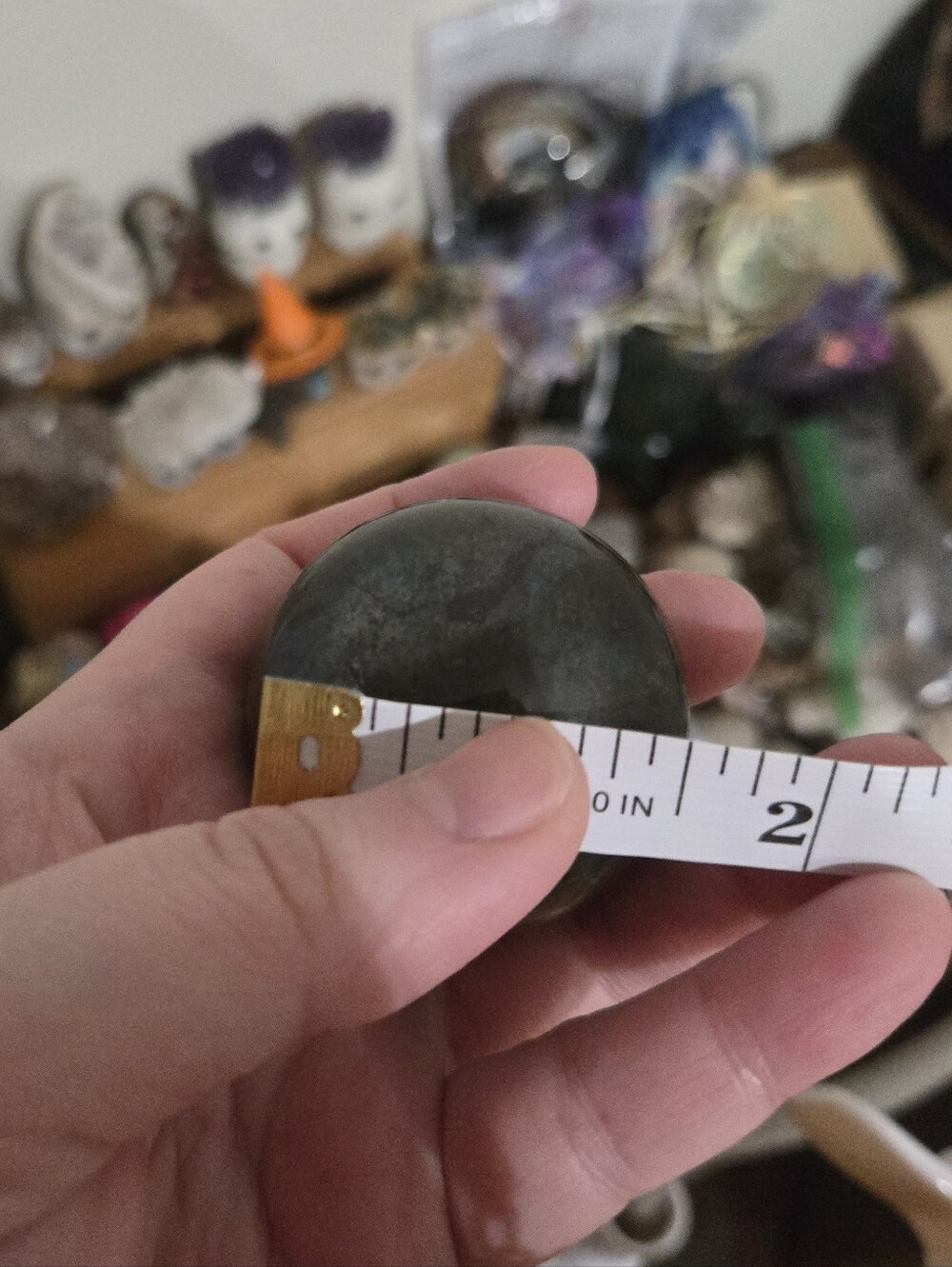 Healers Gold (Pyrite & Magnetite) Crystal Sphere A - Picture 2 of 2